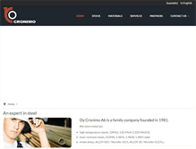 Tablet Screenshot of cronimo.fi